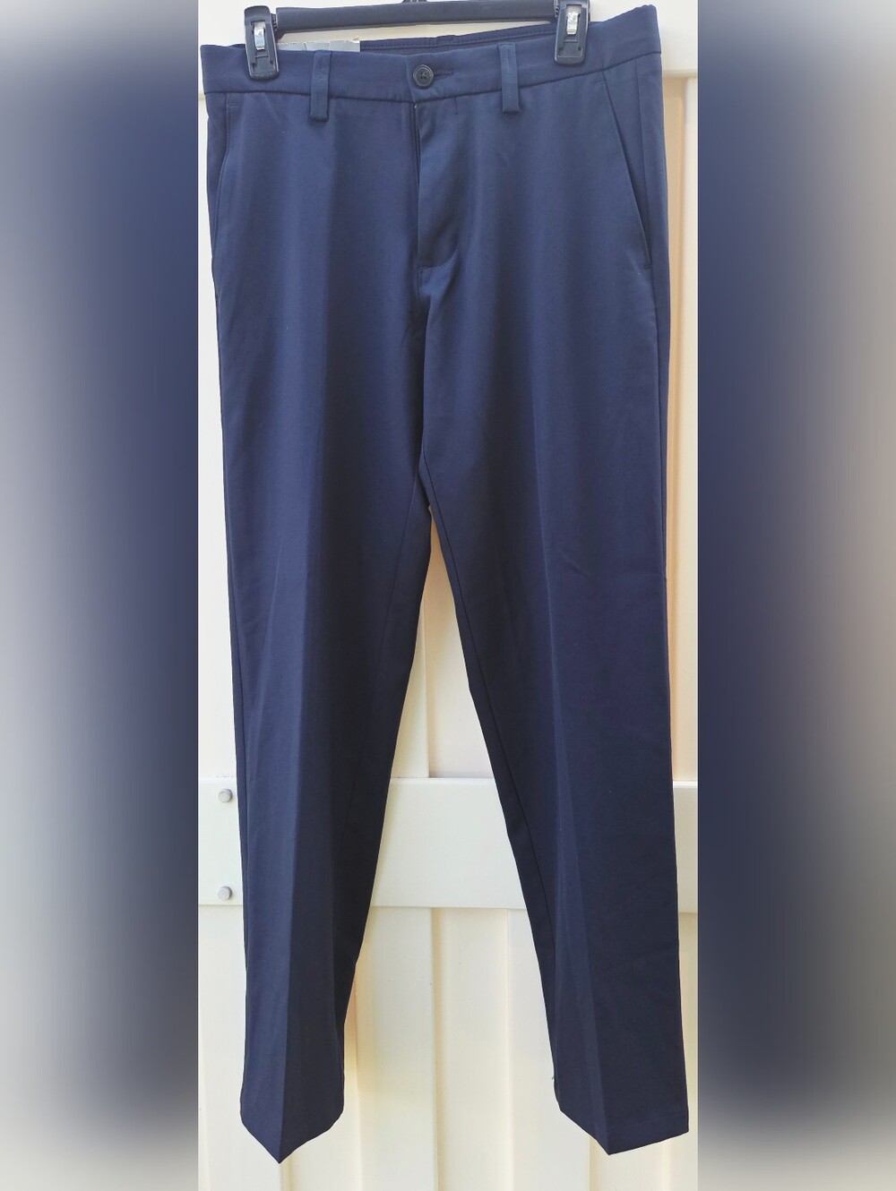 Hagar H26 Men's Performance Dress Pant Navy Blue, Size 30x30, NWT. Office